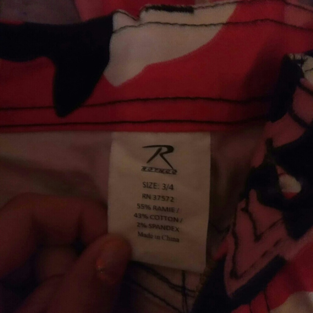 pink camo pants - Picture 3 of 3